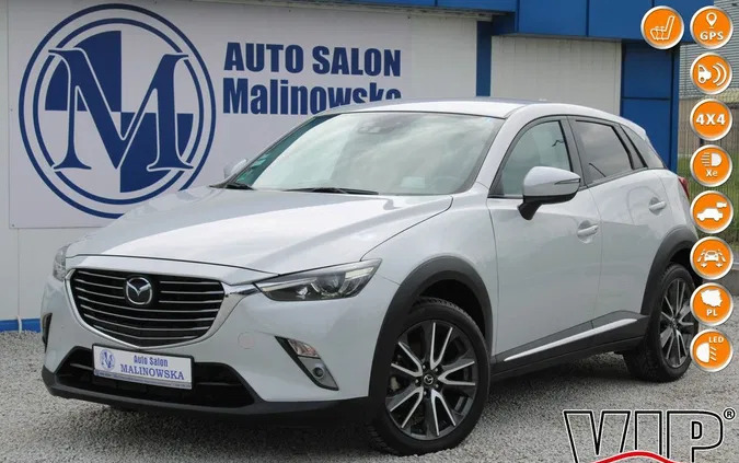 mazda wielkopolskie Mazda CX-3 cena 69900 przebieg: 81000, rok produkcji 2016 z Strzelno